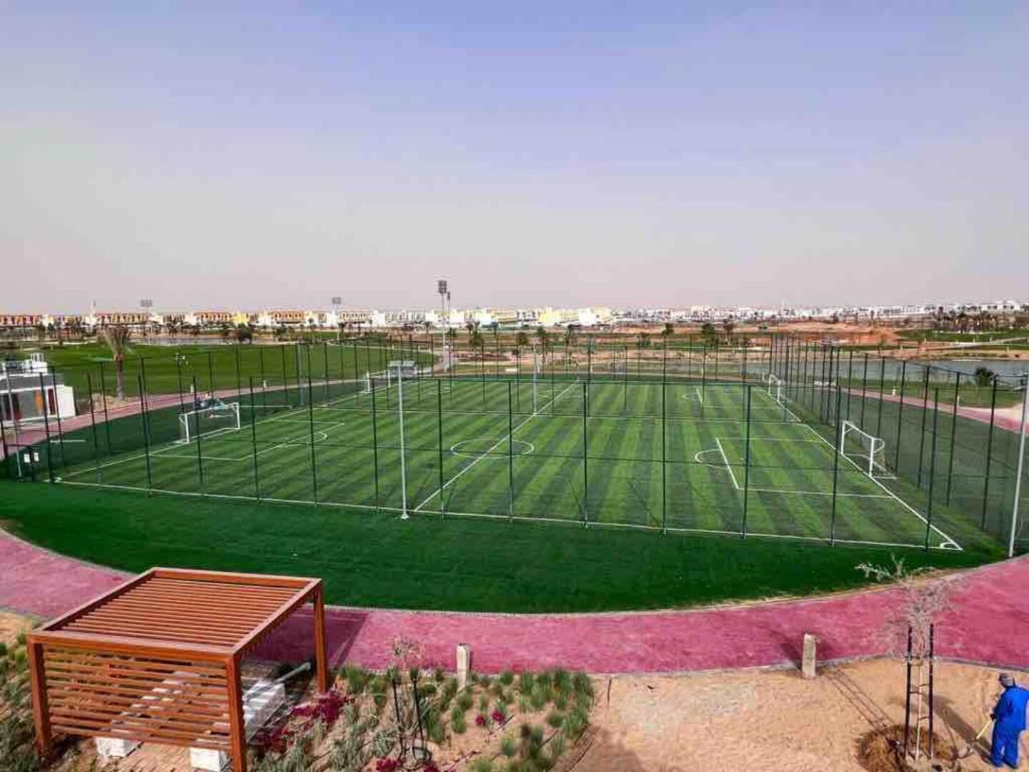 Villa Victoria Damac Hills 2 Family Retreat With Waterpark And Petting Farm Dubai Eksteriør billede