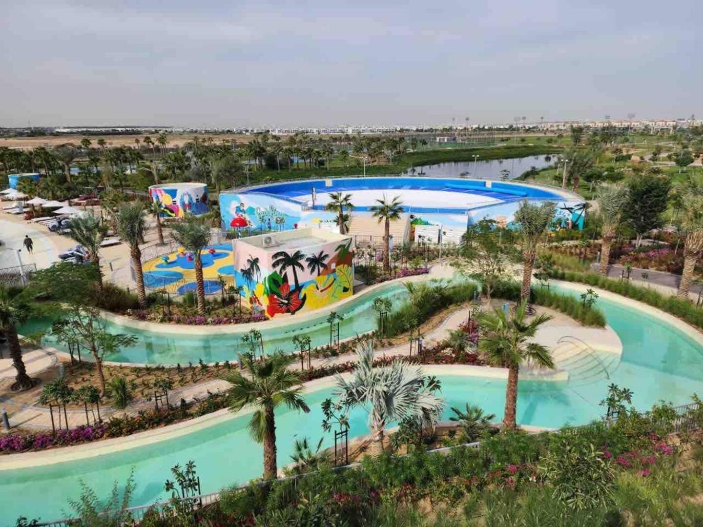 Villa Victoria Damac Hills 2 Family Retreat With Waterpark And Petting Farm Dubai Eksteriør billede